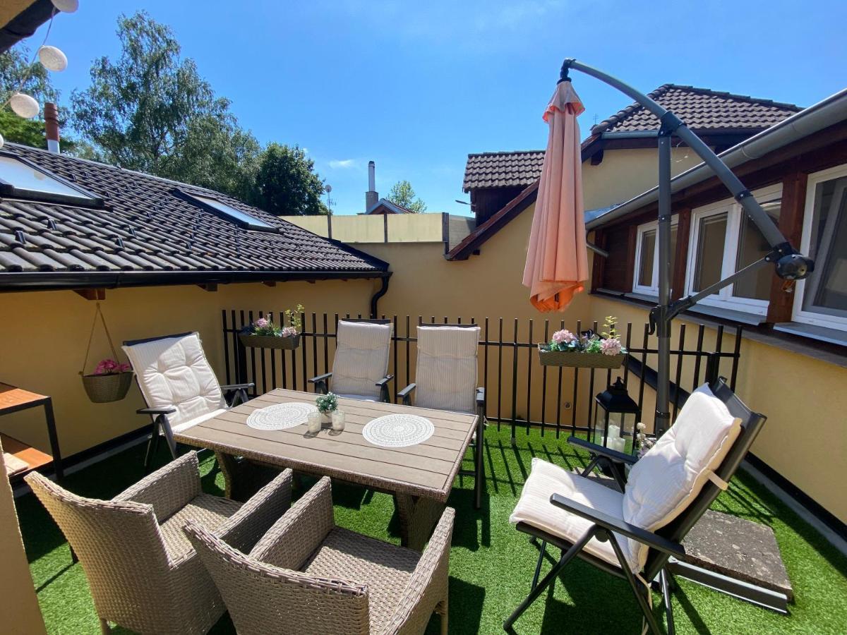 Ferienwohnung Dům u lázní Federer Třeboň Exterior foto