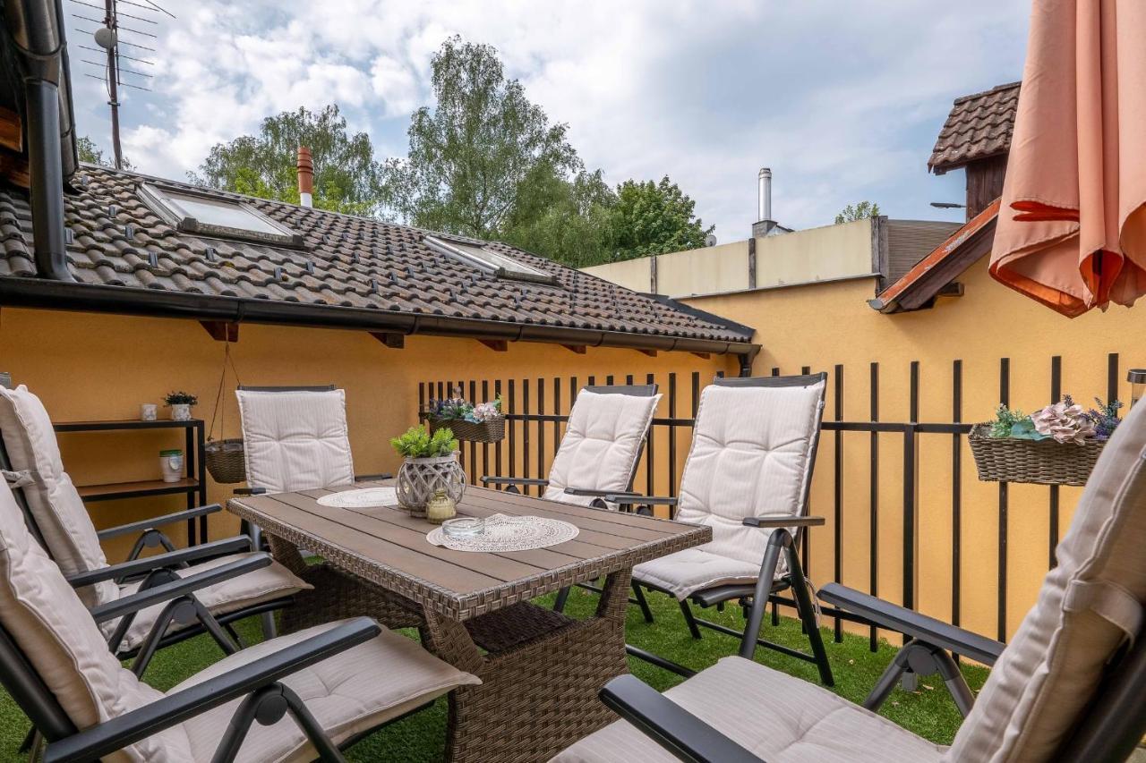 Ferienwohnung Dům u lázní Federer Třeboň Exterior foto